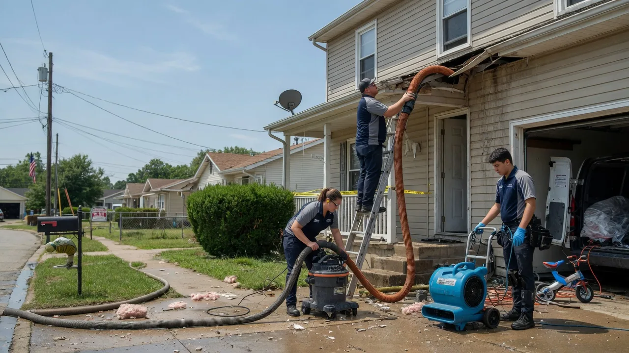 Water Damage Restoration in Corryton, TN near me